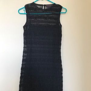 Ralph Lauren Lacy Black Dress